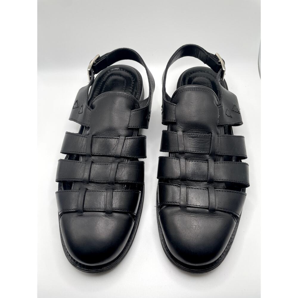 Allen Edmonds Men's Leather Fisherman Slingback Sandals 11 - Picture 9 of 14